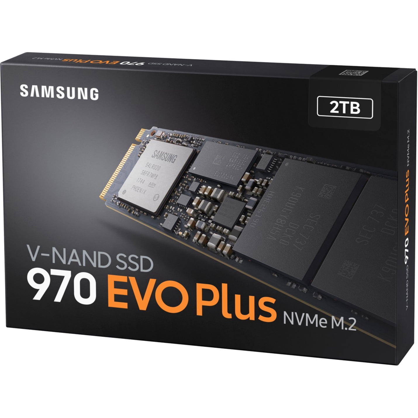 Samsung 970 EVO Plus 2 TB Solid State Drive, M.2 2280 Internal