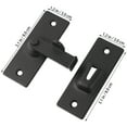 thumbnail image 4 of 1pc Serrure à Verrou en Acier Inoxydable Serrure à Verrou de Porte Durable pour Intérieur et Extérieur, 4 of 9