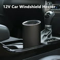 thumbnail image 2 of Car Heater Windshield Defroster Portable Electric Car Heater 12V Heating Cooling Fan Warmer Wind Defrosting Anti-Fog Heater Windshield Defogger Defroster 360 Degree Rotation with Suction, 2 of 8