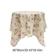 thumbnail image 3 of Mantel de terciopelo de pelo corto con borlas, de encaje y estampado floral y de frutas, redondo, decorativo para el hogar, la cocina y el dormitorio. Ideal para la decoración del hogar, decoración de, 3 of 6