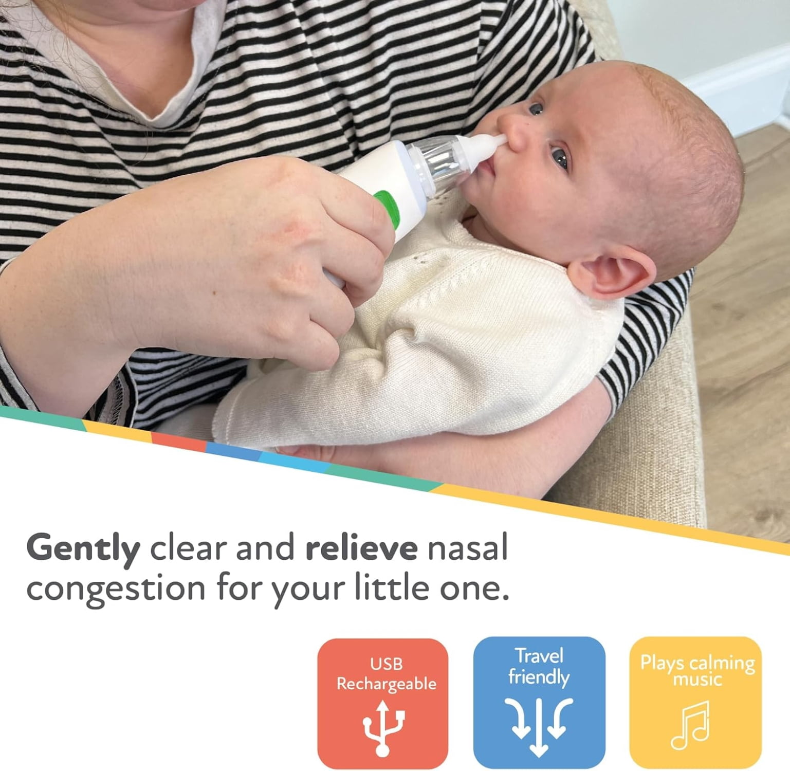 Dr. Talbot’s Electric Nasal Aspirator with Bonus Nose & Ear Cleaner