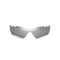 thumbnail image 2 of Walleva Titanium Mirror Coated Polarized Replacement Vented Lenses + Gray Earsocks for Oakley Radar Path Sunglasses, 2 of 3