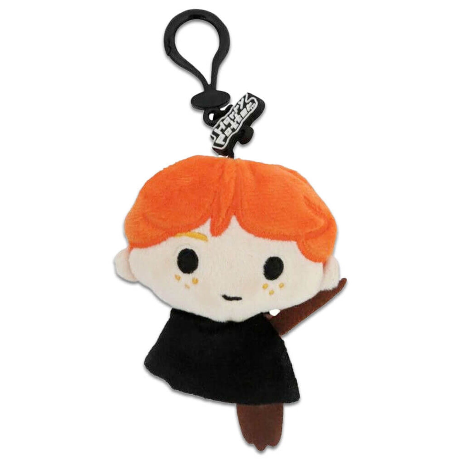 Harry Potter Wizarding World Ron Wand 4 Inch Plush Bag Clip