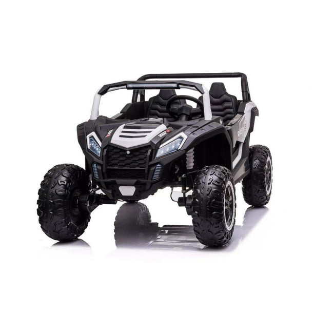 24V 4x4 Freddo Toys Dune Buggy 2 Seater Ride on with Parental Remote Control for 3 Years Black