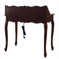thumbnail image 3 of ACME 92985 Maral Writing Computer Hutch Top Home Office Desk, Espresso, 3 of 6