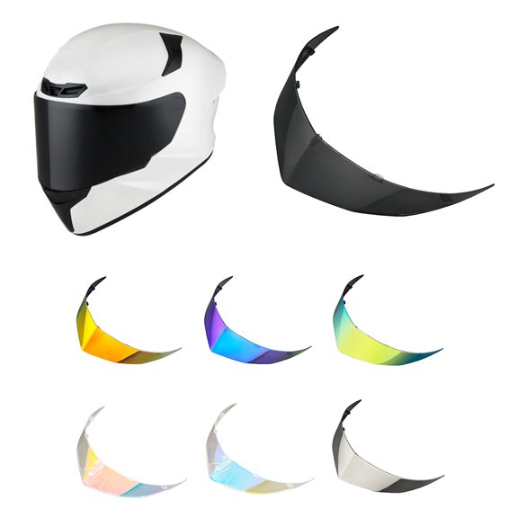 TT-Course Helmet Spoiler for KYT Rear Trim Accessories Moto Replacement