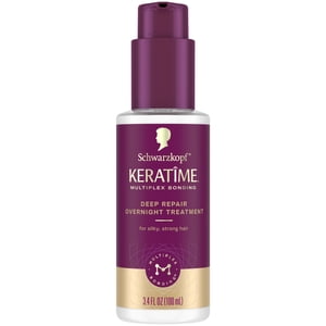 Schwarzkopf KERATÎME Deep Repair Overnight Treatment, 3.4oz