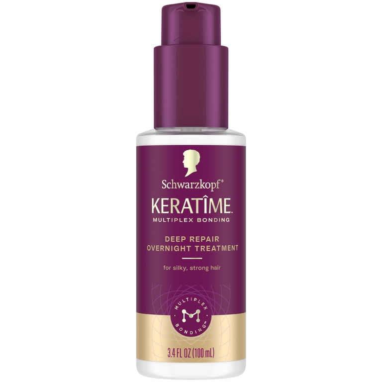 Schwarzkopf KERATÎME Deep Repair Overnight Treatment, 3.4oz photo 1
