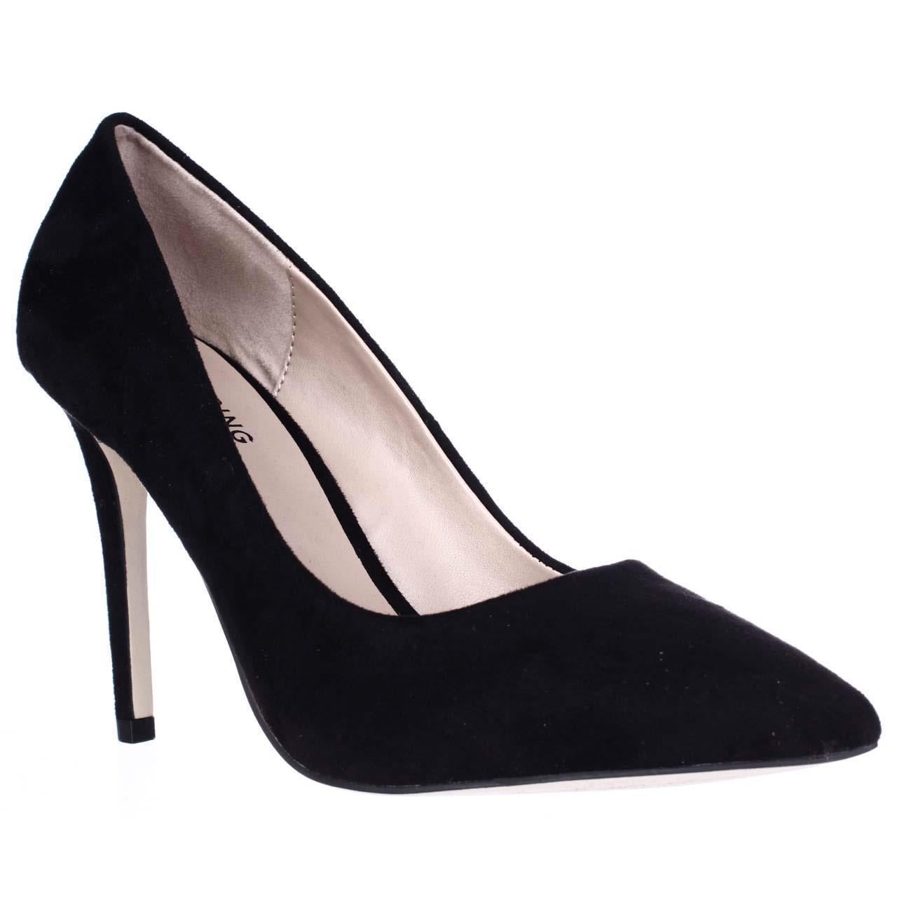 womens black dress pumps