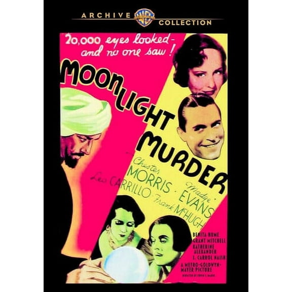 Moonlight Murder (DVD), Warner Archives, Mystery & Suspense