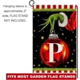 thumbnail image 6 of Christmas Monogram Letter P Garden Flag 12x18 Vertical Double Sided Winter Holiday Outside Decorations Burlap Family Last Name Initial Yard Flag, 6 of 6