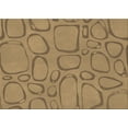 thumbnail image 1 of Ahgly Company Machine Washable Indoor Rectangle Transitional Sienna Brown Area Rugs, 7' x 10', 1 of 7