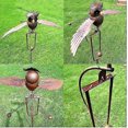 thumbnail image 4 of Owl Windmill Garden Courtyard Decoration Metal Wrought Iron Ornaments-yvan, 4 of 4