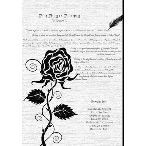 PenRose Poems Volume I, (Hardcover)