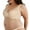 Beige, variant on BILIKEYU Bras for Women - Women's Plus Size Thin Mesh Gathered Soft Underwire Bra Underwear (Black 34D)