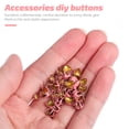 thumbnail image 4 of 200 unids DIY Muñeca Ropa Juguetes Decoración Accesorios Metal Rivet Claw Remache, 4 of 6