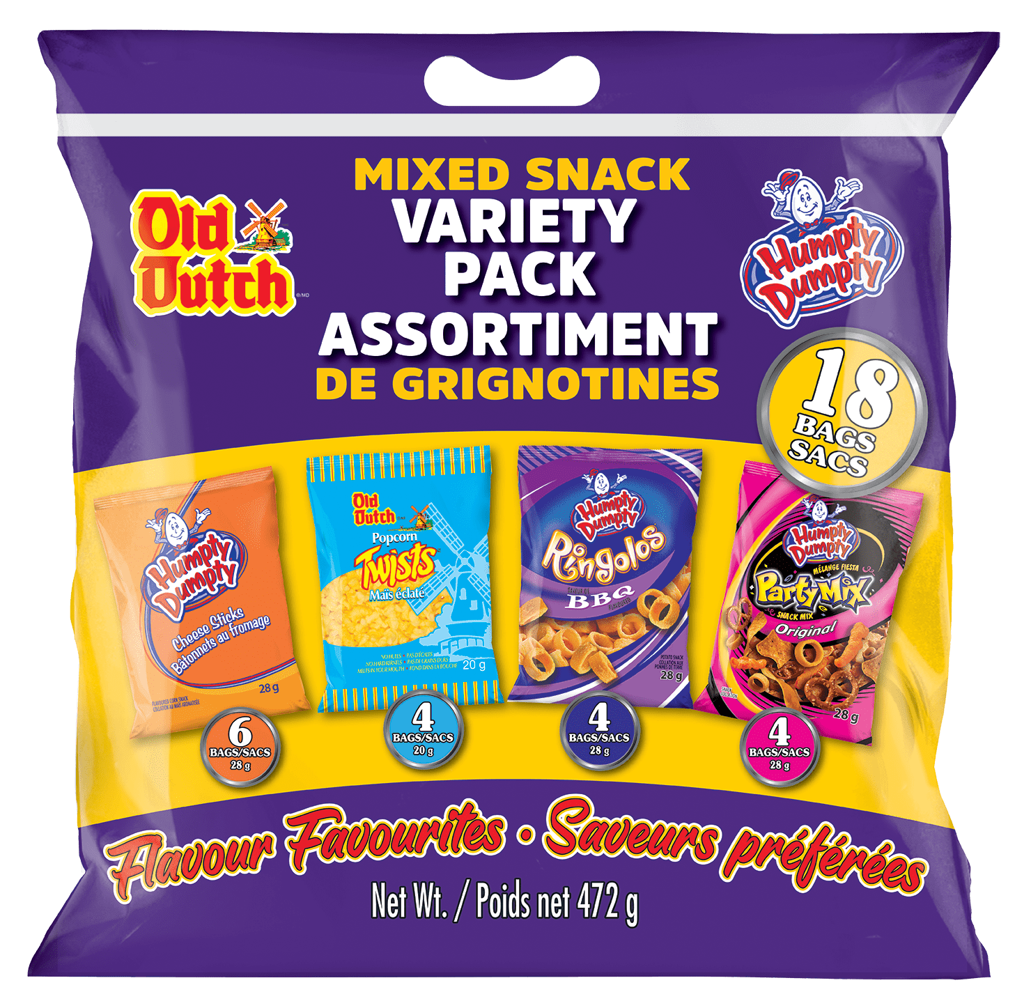 Poly Snacks Old Dutch Snacks Poly Variety Pack - Walmart.ca