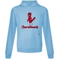 thumbnail image 2 of Men's Levelwear Light Blue St. Louis Cardinals Seeing Red Relay Pullover Hoodie, 2 of 3