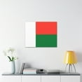 thumbnail image 6 of Madagascar Country Flag Canvas Vibrant Wall Art Unframed Home Decor, 6 of 13