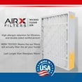 AIRX FILTERS WICKED CLEAN AIR. 20x25x5 Air Filter MERV 11 Compatible