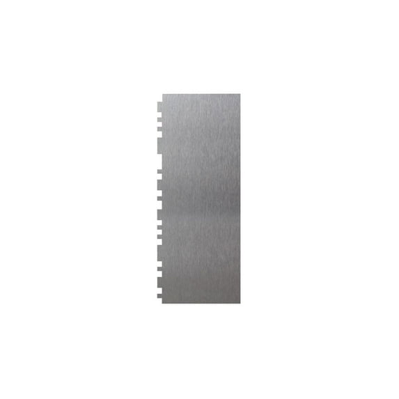 Tssuoun Cream Scraper Stainless Props Accessories Fondant Spatula Multi-duty Serrated Plastering Tool Kitchen Dessert Shop Using Type3