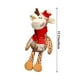 thumbnail image 3 of Christmas Giraffe Stuffed Animal Plush Toy-Super Soft Wild Animal Dress Up with Red Santa Claus Outfit, Cute Wildlife Gift Perfect Holiday, Personalization Gift for Birthday, Romantic Date-17 Inch, 3 of 6