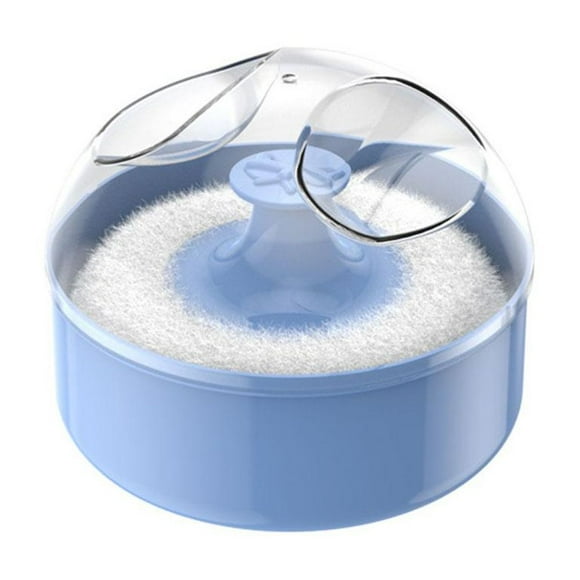 Talcum Powder Puff with Box Case Container Baby Soft Face Body Powder Puff Hot F8U3