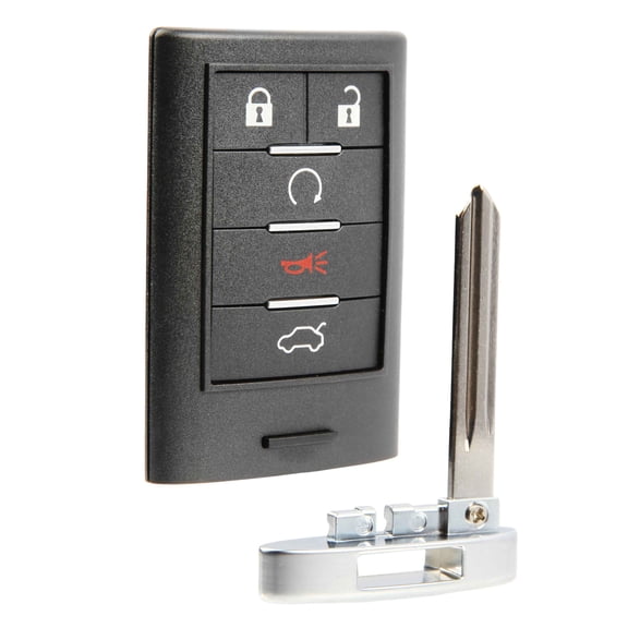 Key Fob Remote 5-Button Replacement for 2008-2014 Cadillac STS CTS (M3N5WY7777A)