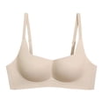 thumbnail image 5 of Amkhujs Bras for Women Breathable No Underwire Supportive Everyday Bras Lightweight Soft Comfortable Push Up Bras with Adjustable Strap, 5 of 5