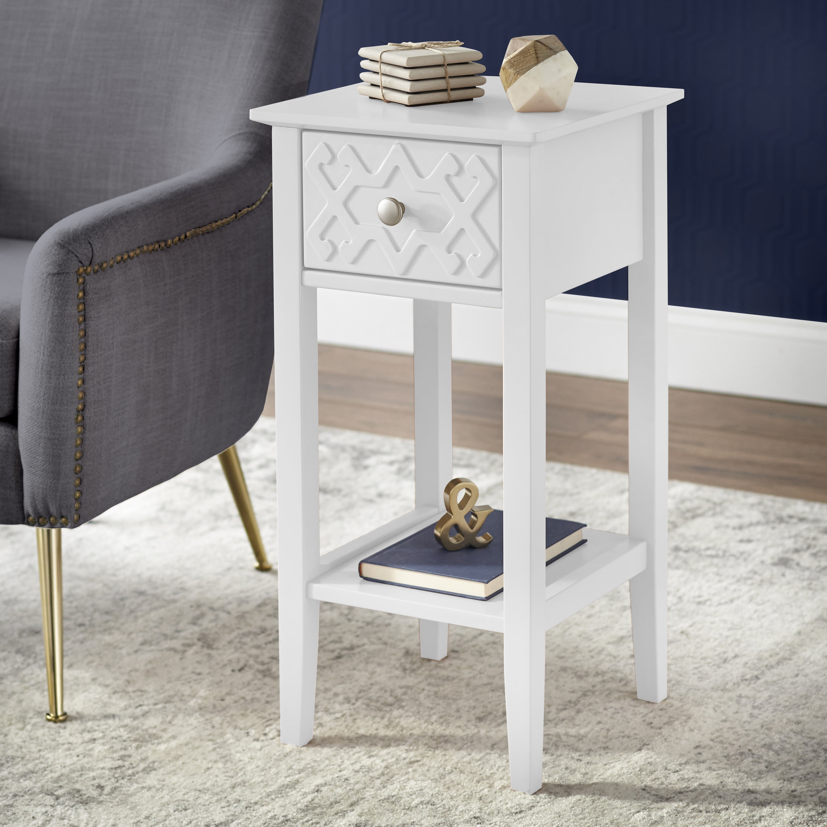 Raya End Table, Multiple Colors