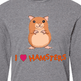 thumbnail image 4 of Inktastic I Love Hamsters Long Sleeve T-Shirt, 4 of 5
