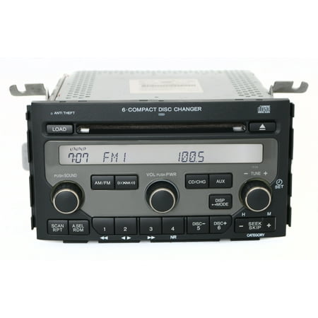 2006 2008 Honda Pilot Am Fm Radio 6 Disc Cd Changer Face 1tv5 Part 2006 2008 Honda Pilot Am Fm Radio 6 Disc Cd Changer Face 1tv5 Part 39100stwa200 Refurbished