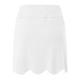 thumbnail image 6 of vigerkar Skorts for Woman with Pockets Golf Athletic Skirts Scalloped Hem Tennis Skirt Dressy Casual (White, S), 6 of 7