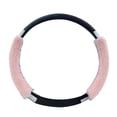 thumbnail image 1 of Protector de la cubierta del volante del coche Antideslizante Auto Invierno Cálido SUV Felpa Universal 38 cm Accesorios interiores cómodos Camión , Rosado DYNWAVEMX Cubierta para el volante, 1 of 7