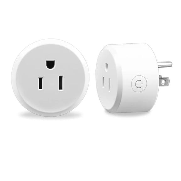 mjw001  Smart Plug, WiFi Plugs Work with Alexa & Google Assistant, Smart Outlet with Timer & Group Controller, WiFi Outlet for Home, No Hub Required, ETL & FCC Certified, 2.4G WiFi Only, 2 Pack