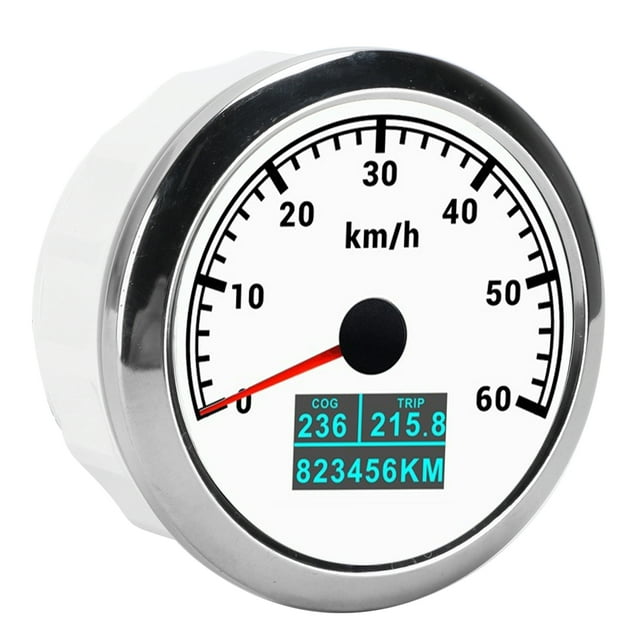 Velocímetro, velocímetro GPS 3 en 1, medidor de velocidad GPS de 60 km/h, odómetro para automóvil, muy recomendado