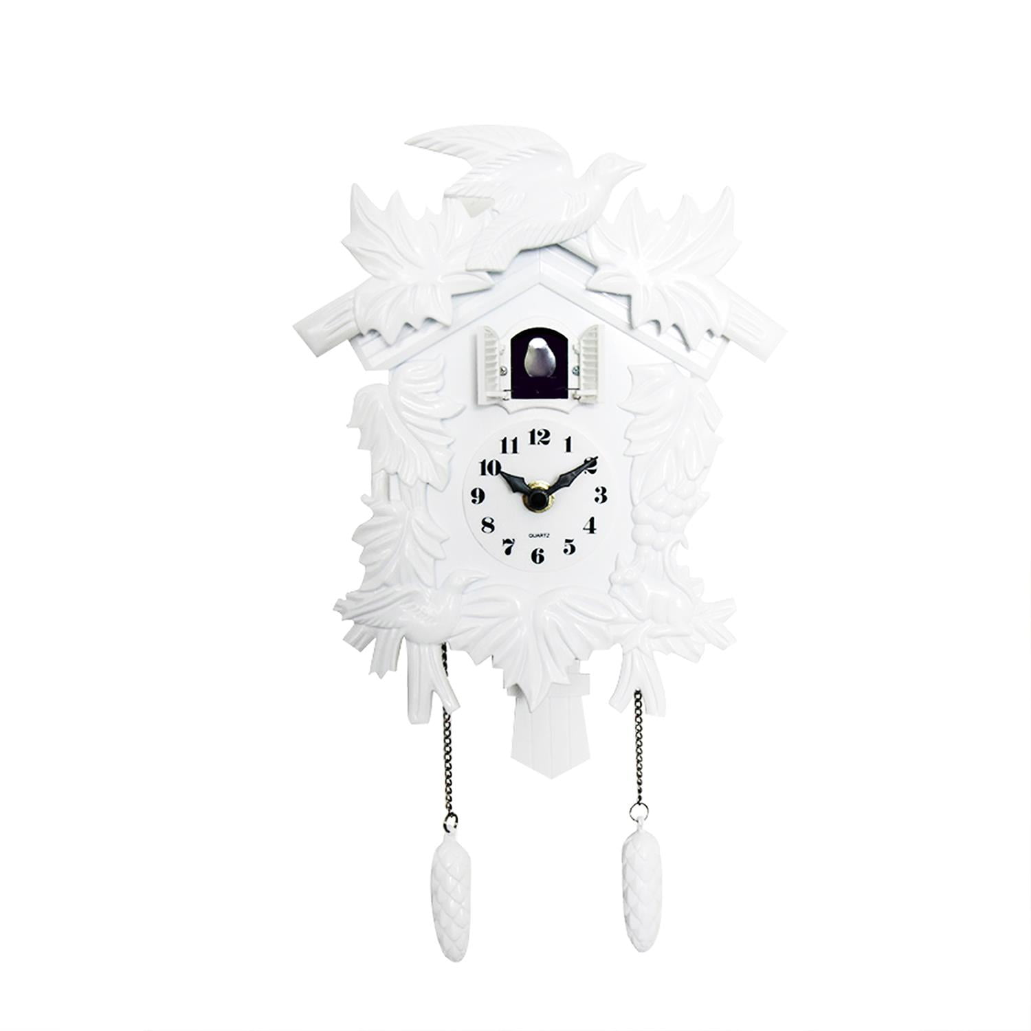 New White Plastic Cuckoo Clock Hands Round Hole Choose from 9 sizes! 