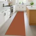 thumbnail image 2 of Glattice Hallway Runner 2x10 Washable Runners for Hallways Cotton Rubber Backed Kitchen Runner Braided Indoor Floor Carpet Runners for Entryway/Hallway/Kitchen/Bedroom, Rustic Orange/Tan, 2 of 7