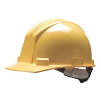 Hard Hat, S62, Polyethylene, 4 Point Ratchet, Type 1, Class C, Yellow