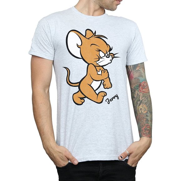 Tom and Jerry T-Shirt pour Hommes Angry Mouse