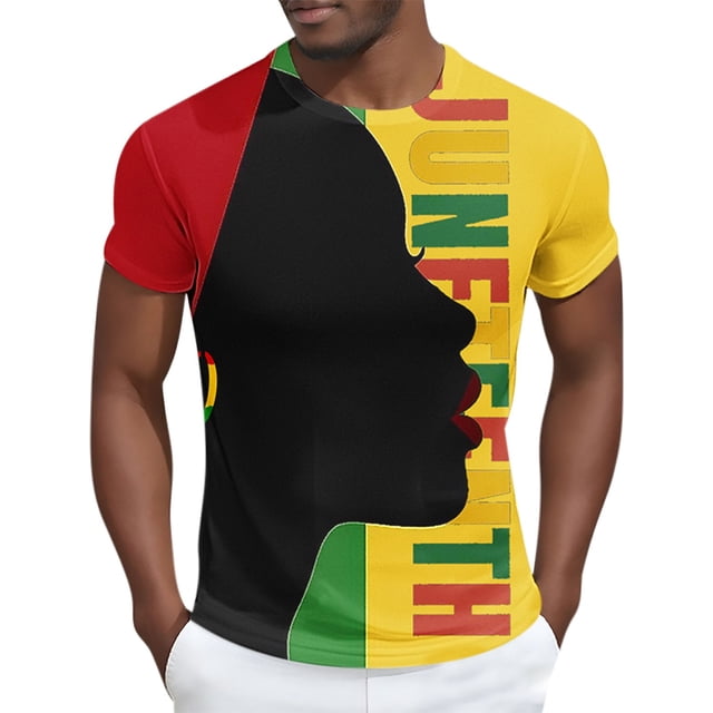 Tops para hombre, blusas y camisas de manga corta con cuello redondo para hombre Camisa de manga corta estampada para hombre Top/camisa de manga corta con cuello redondo Tops para hombre