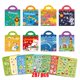 thumbnail image 2 of Pegatinas reutilizables para niños, libros Kawaii, papelería para niños, Educación Temprana, dibujos animados, lindo regalo, 2 of 4
