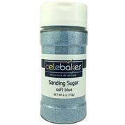 Celebakes By CK Products Sanding Sugar, Soft Blue, 4 oz Bottle
