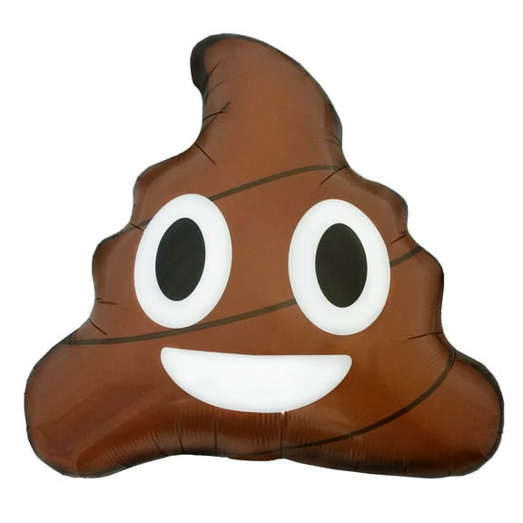 Northstar Balloons Poop Emoji 18" Party Balloon
