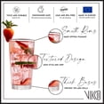 thumbnail image 2 of Madison - 11 Ounce Drinking Glasses | For Water, Juice, Soda, etc.  Thick and Durable Glass  Dishwasher Safe  Set of 6 Large Clear Glass Tumblers  3 x 5.8, 2 of 6