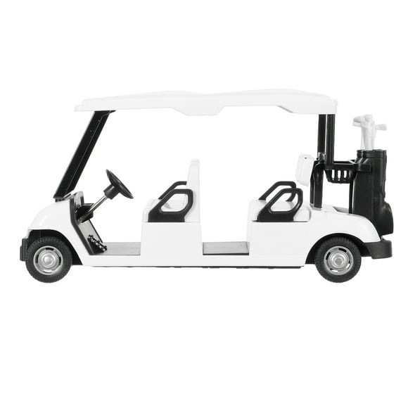 BEADCEST Pullback Action Golf Cart Toy for Kids Bedroom Decorative Piece 1Pcs