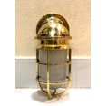 thumbnail image 7 of Vintage Wall Mount Solid Swan Bulkhead Sconce Light Fixture Nautical Brass, 7 of 7