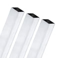thumbnail image 1 of Tubo cuadrado de aluminio 6063 de 300 mm en paquete de 3, 15x15 mm de ancho exterior, 1 mm de grosor de pared, tubería de aluminio sin costura para construcción de marcos, 1 of 6