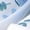 Sky Blue, variant on Mepaouo Women's Slip on Canvas Sneakers Flower Print Low Top Washed Casual Walking Flat Shoes