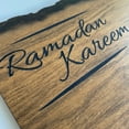thumbnail image 2 of Embrace Ramadan with our Precision Crafted Ramadan Kareem Sign | Ramadan Decoration, 2 of 6